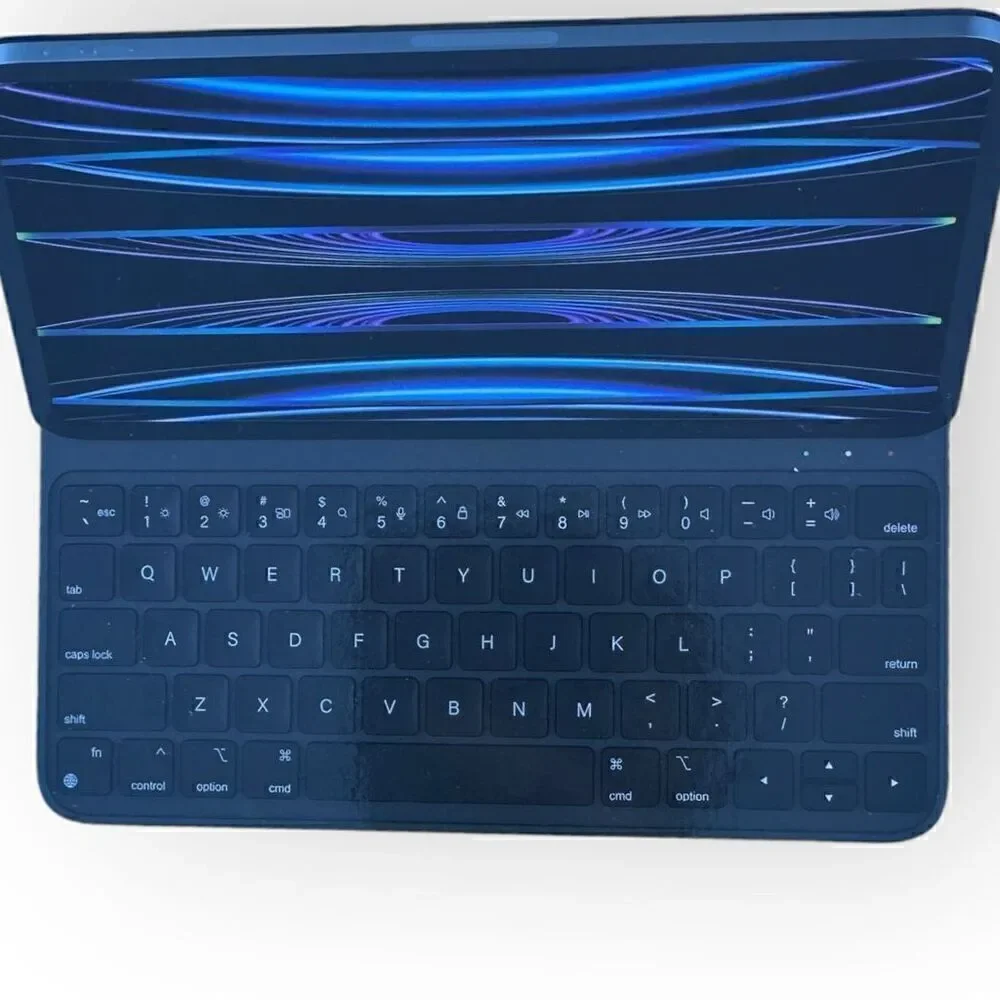FYI-11 wireless keyboard/case deep blue fits 11inch iPad Pro 1-4 & iPad Air 4/5